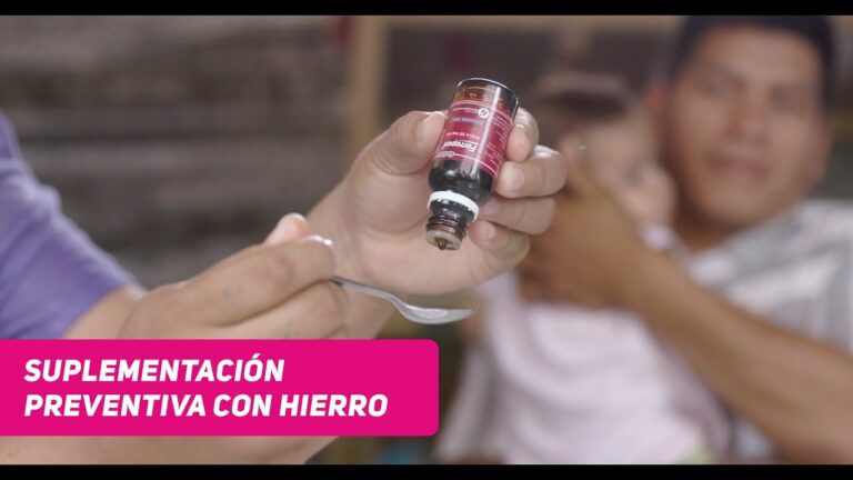 Beneficios de los Suplementos de Hierro en Ni&ntilde;os