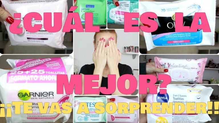 Los Mejores Productos de Cuidado Facial en Toallitas Desmaquillantes