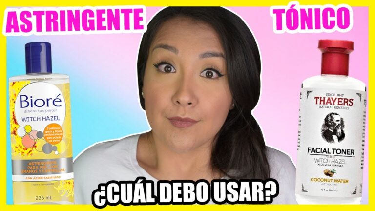 Beneficios de los Tónicos Astringentes en el Cuidado de la Piel