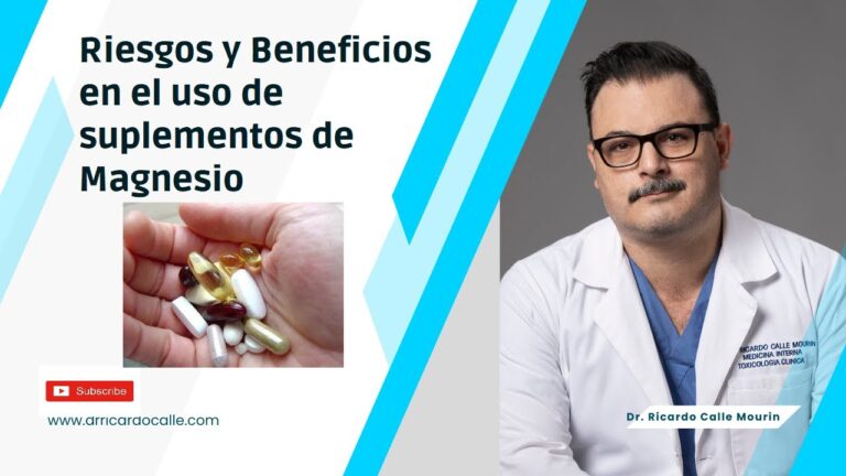 Beneficios de Tomar Suplementos de Magnesio de Farmacia