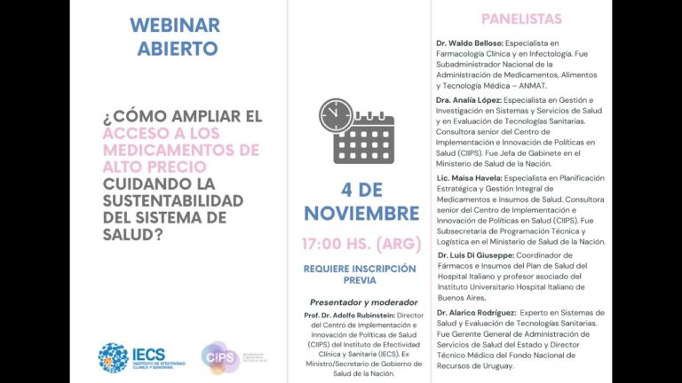 F&aacute;rmacos Clave para la Salud P&uacute;blica