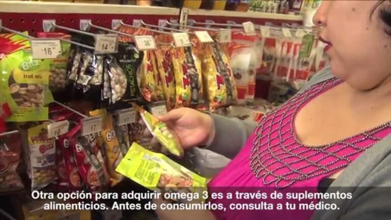 Mejores Suplementos de Farmacia con &Aacute;cidos Grasos