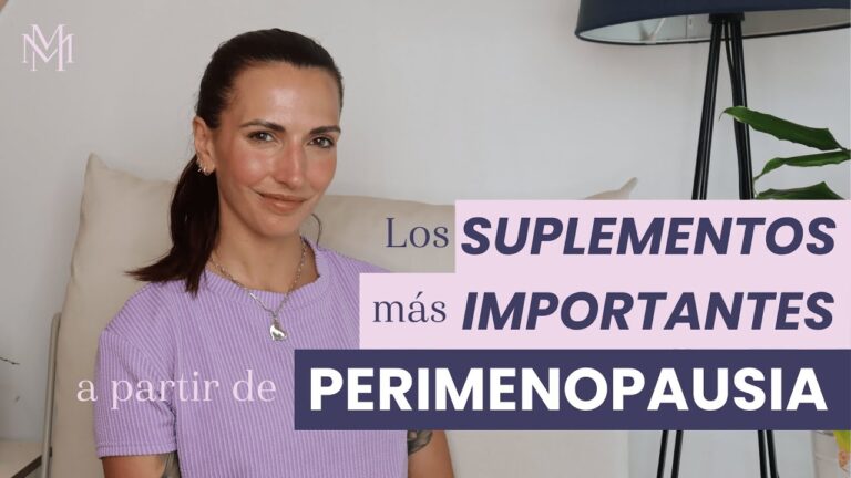 Vitaminas y Suplementos Esenciales para el Bienestar en la Menopausia